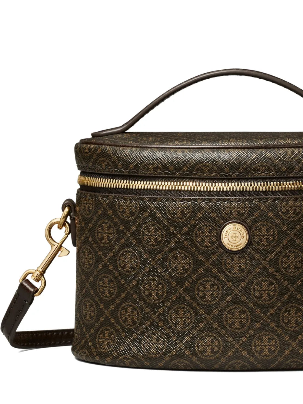 monogram coated vanity mini bag