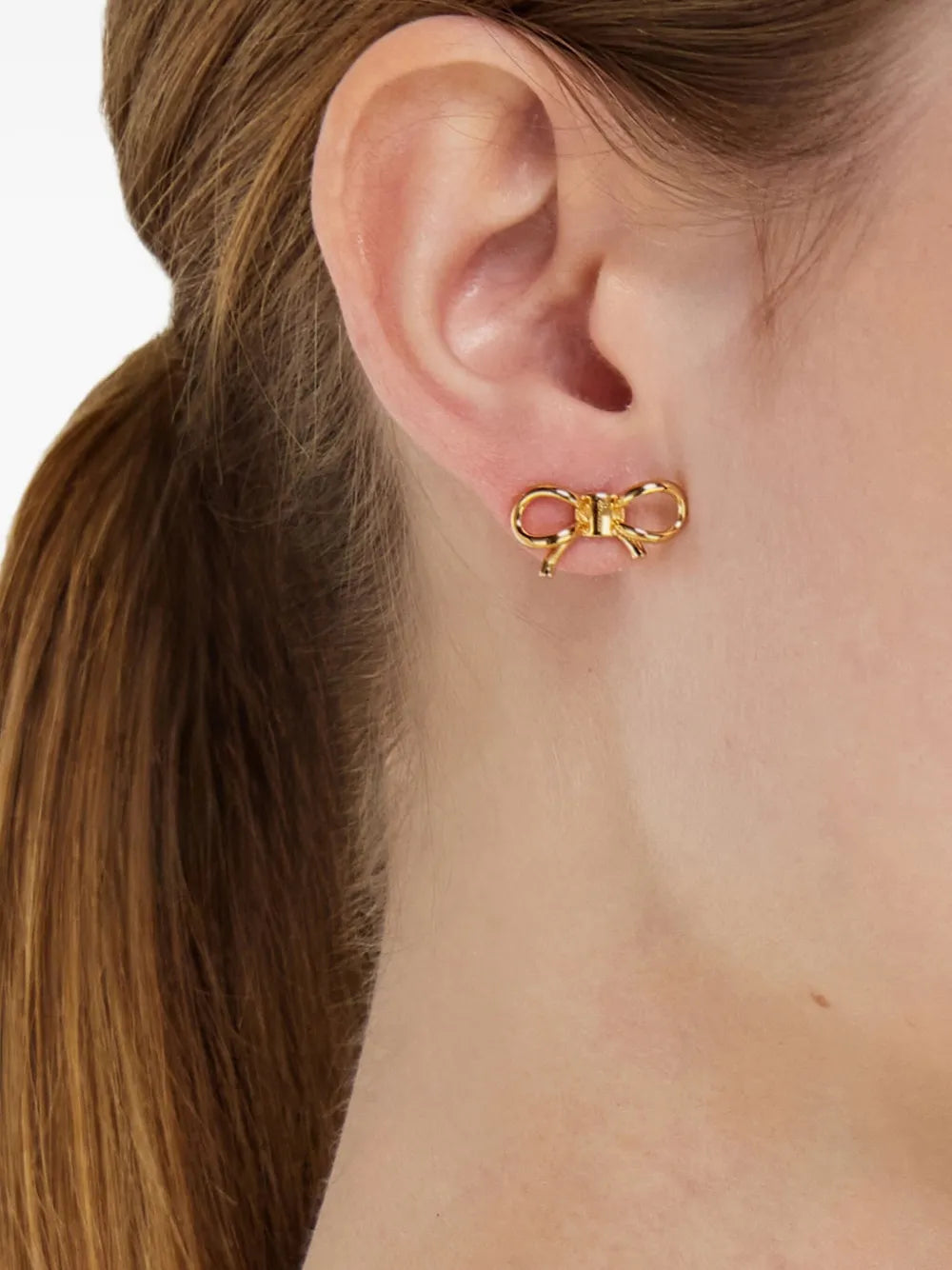 bow-stud earrings