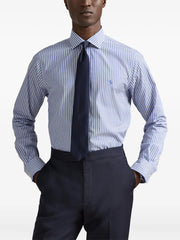 long-sleeve striped shirt