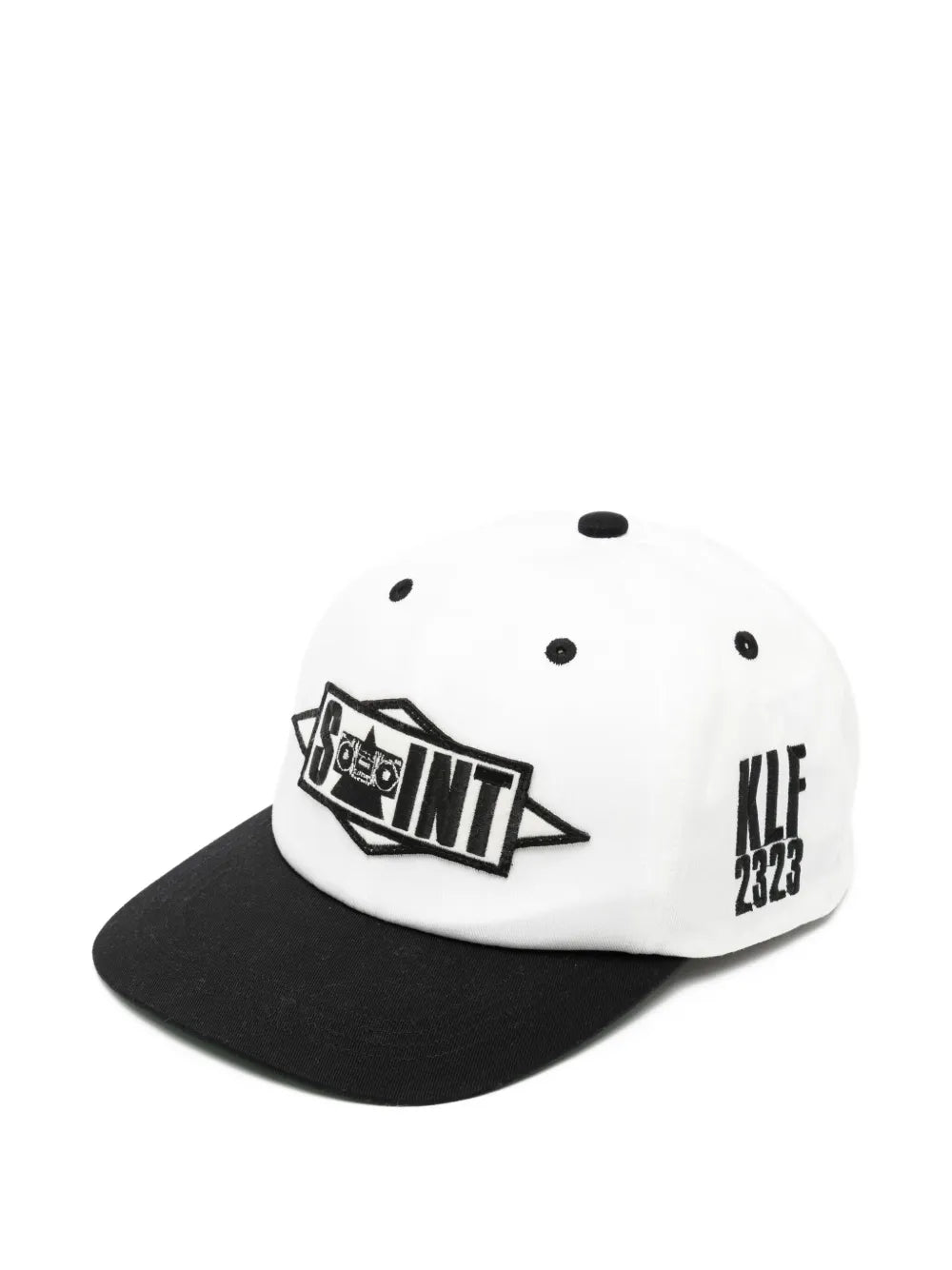 logo-embroidered cap