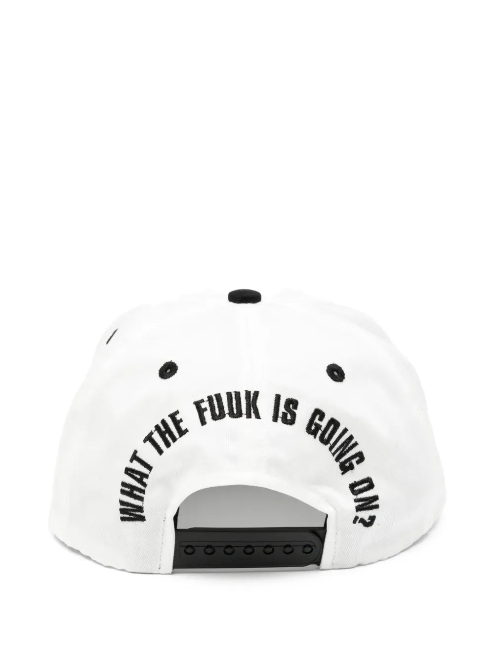 logo-embroidered cap