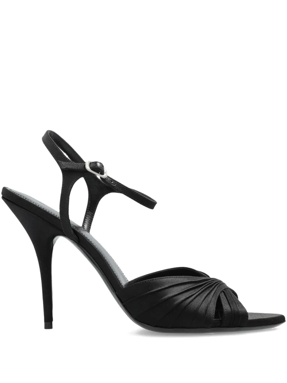 Plissé Dynas heeled sandals