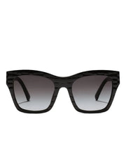 DG Crossed textured square-frame sunglasses