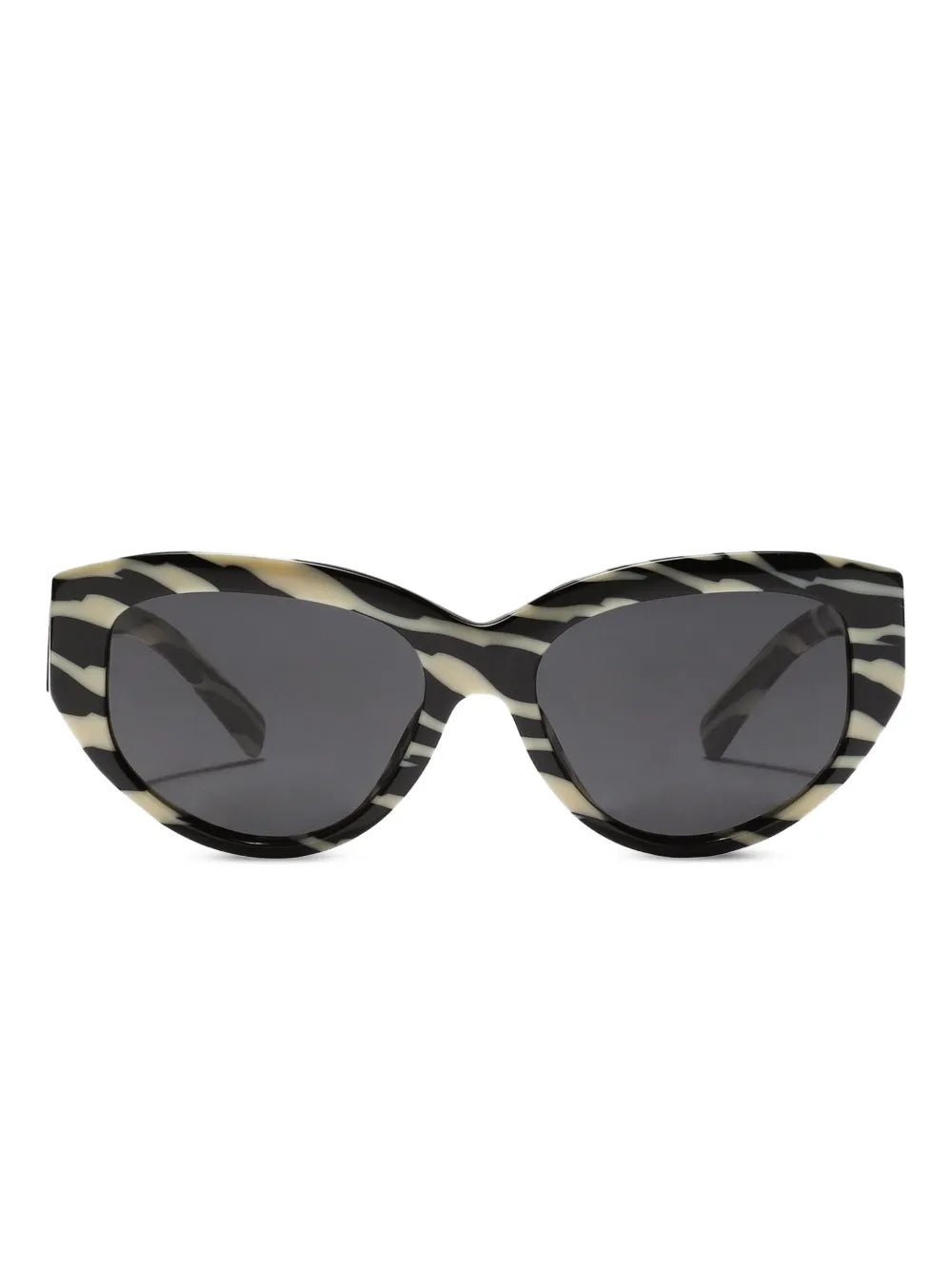 DG geometric-frame zebra-print sunglasses