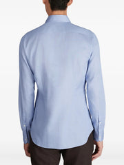 button-up cotton shirt