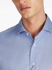 button-up cotton shirt