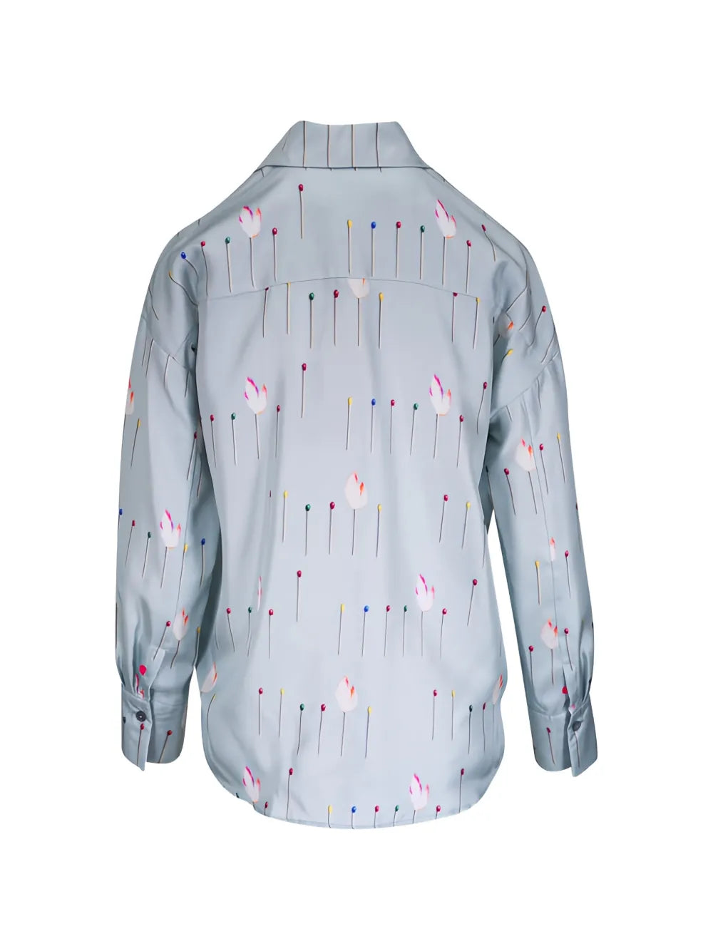 printed silk shirt