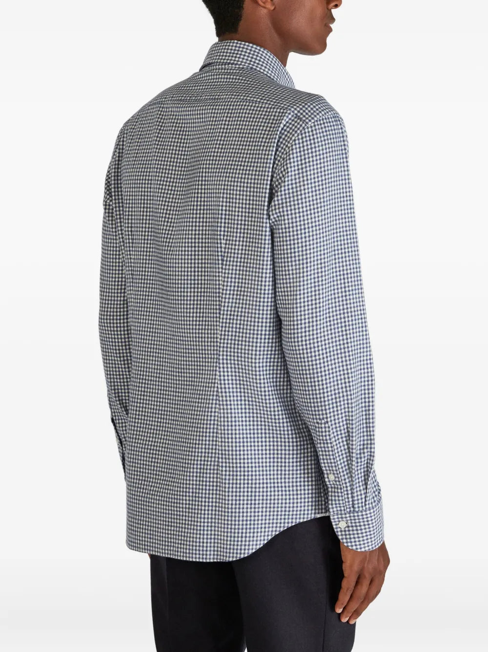 checked flannel shirt