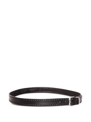 perforated leather belt
