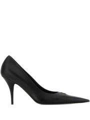 90mm Avenue BB Editor leather pumps