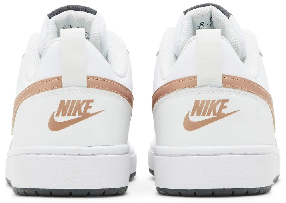 Nike Court Borough Low 2 GS White Metallic Red Bronze