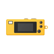 Kodak CHARMERA Digital Camera Keychain Yellow