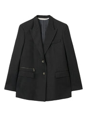 peak-lapel blazer