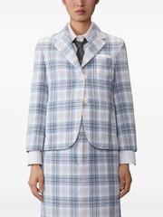 plaid blazer