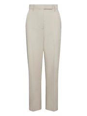 cotton tailored trousers