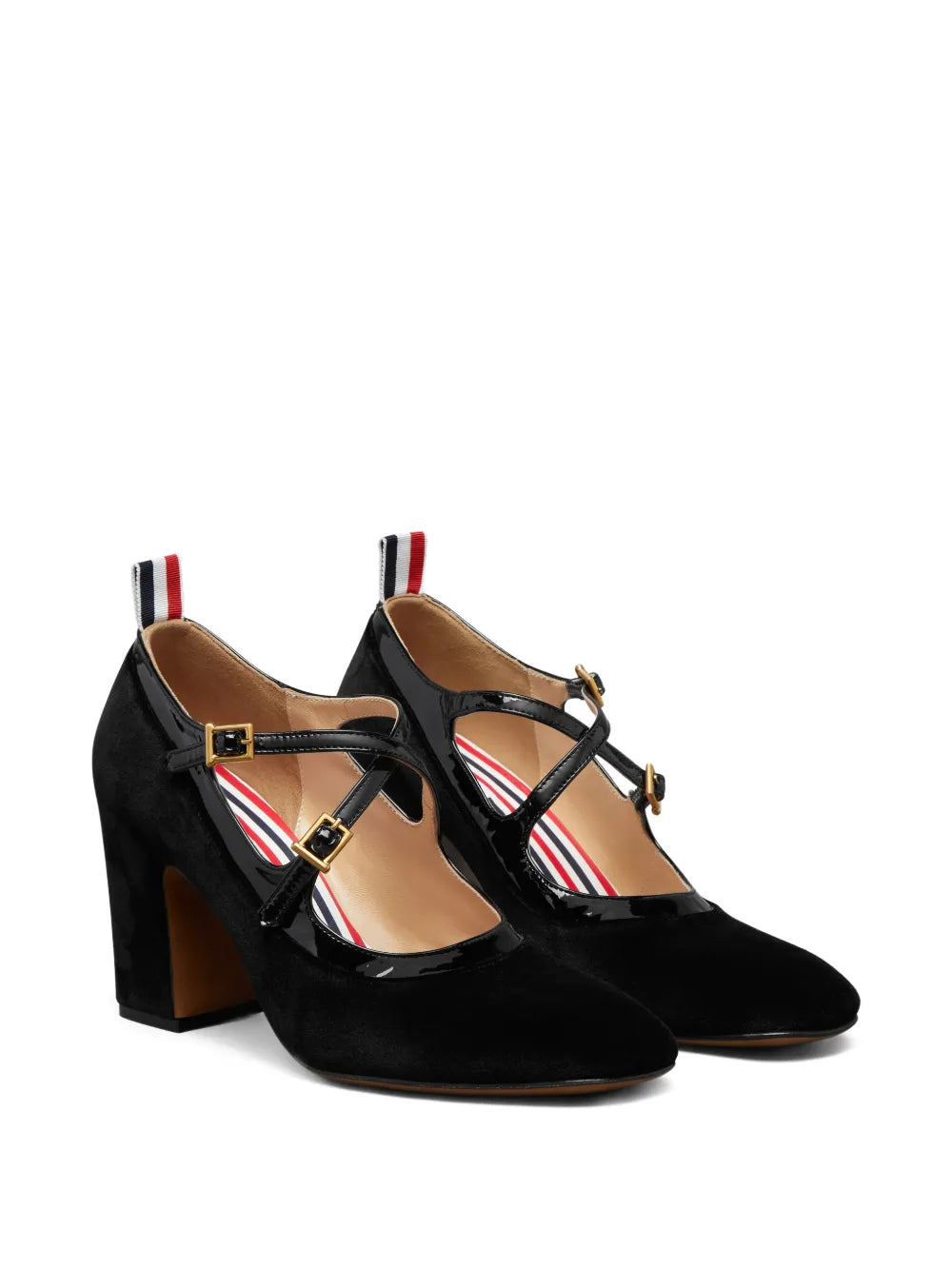 Thom John criss-cross buckle pumps