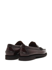 Dan Po leather penny loafers