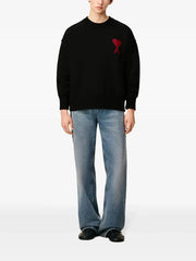 Ami De Coeur crew-neck wool sweater