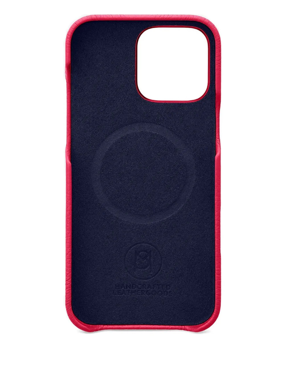 iPhone 16 Pro raised camera leather phone case