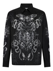 printed silk shirt
