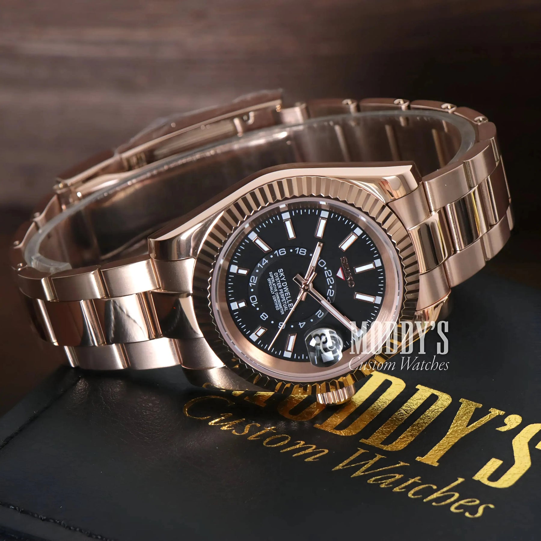 Seikojust Sky Dweller Rose Gold