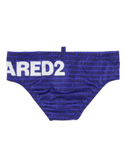 logo swim trunks