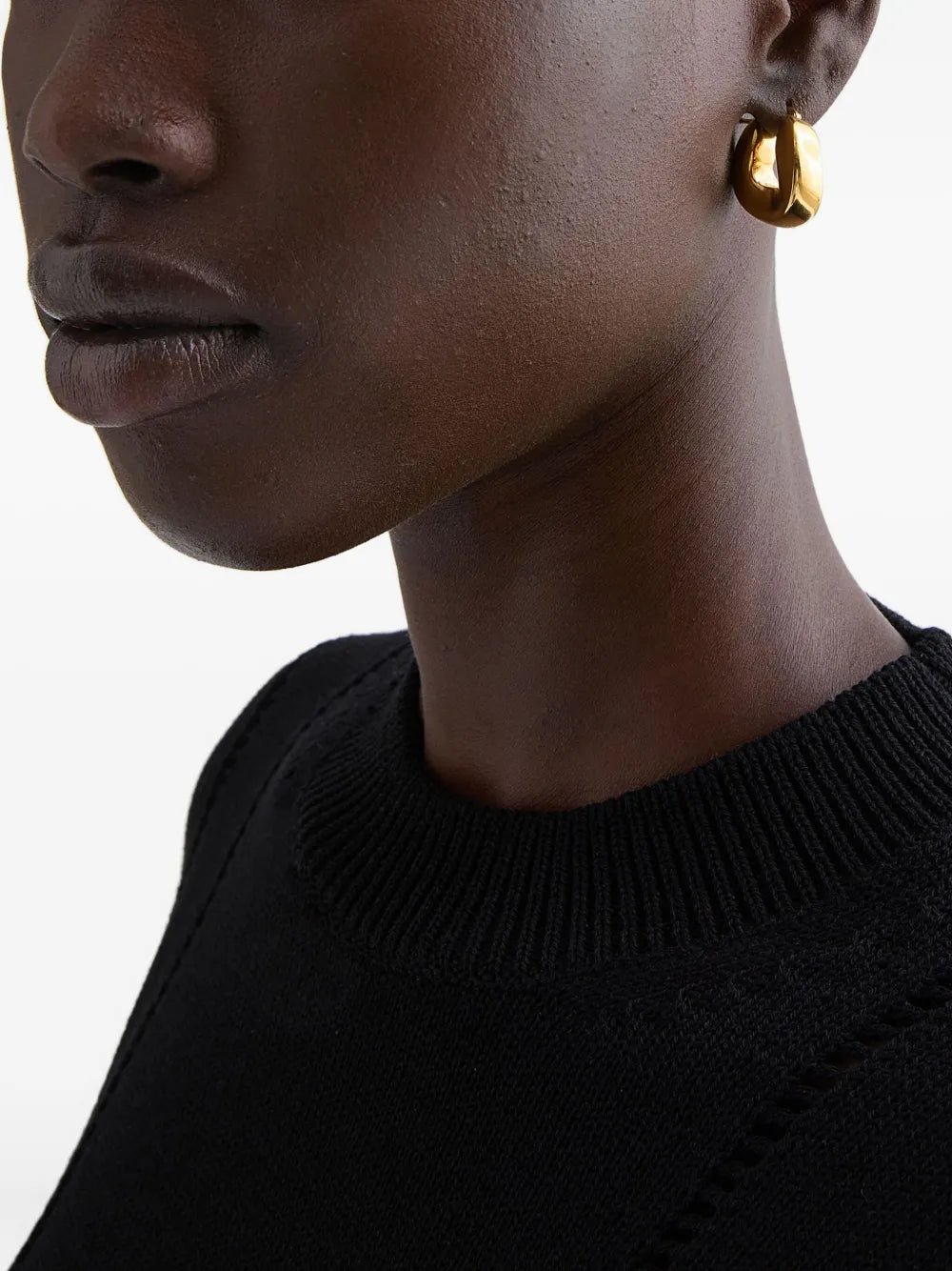 hoop earrings