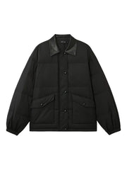 padded collar jacket