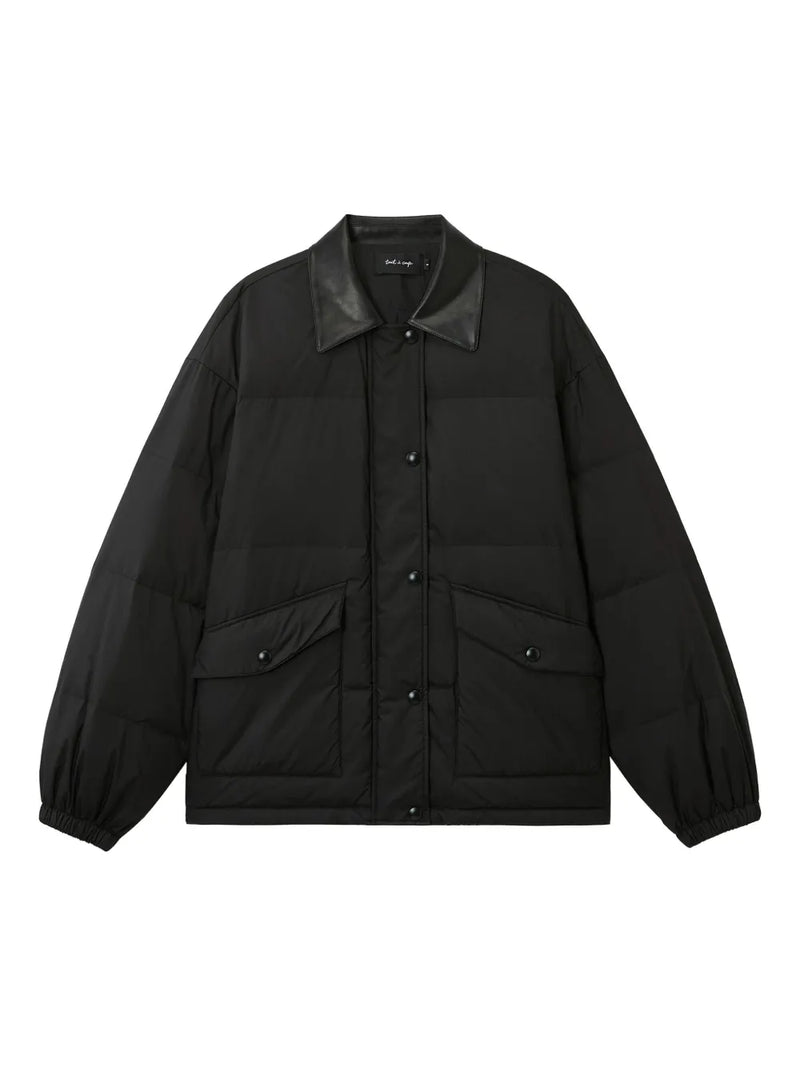 padded collar jacket