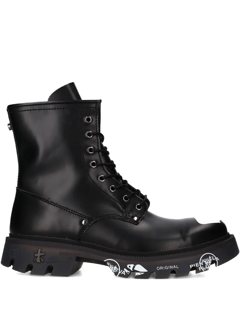 Brixton lace-up metal boots
