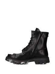 Brixton lace-up metal boots