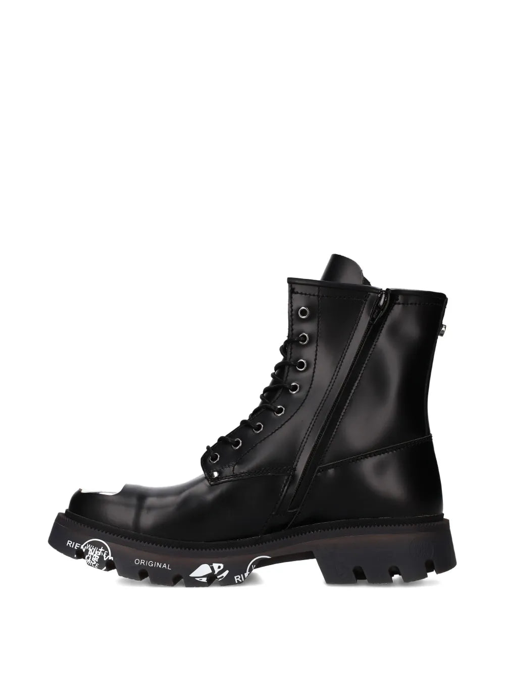 Brixton lace-up metal boots