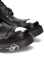 Brixton lace-up metal boots