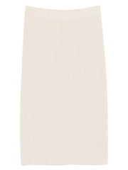 knitted midi skirt