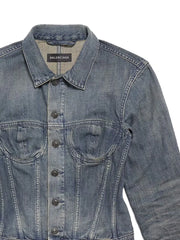 corset-style denim jacket