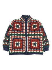 crochet-square jacket