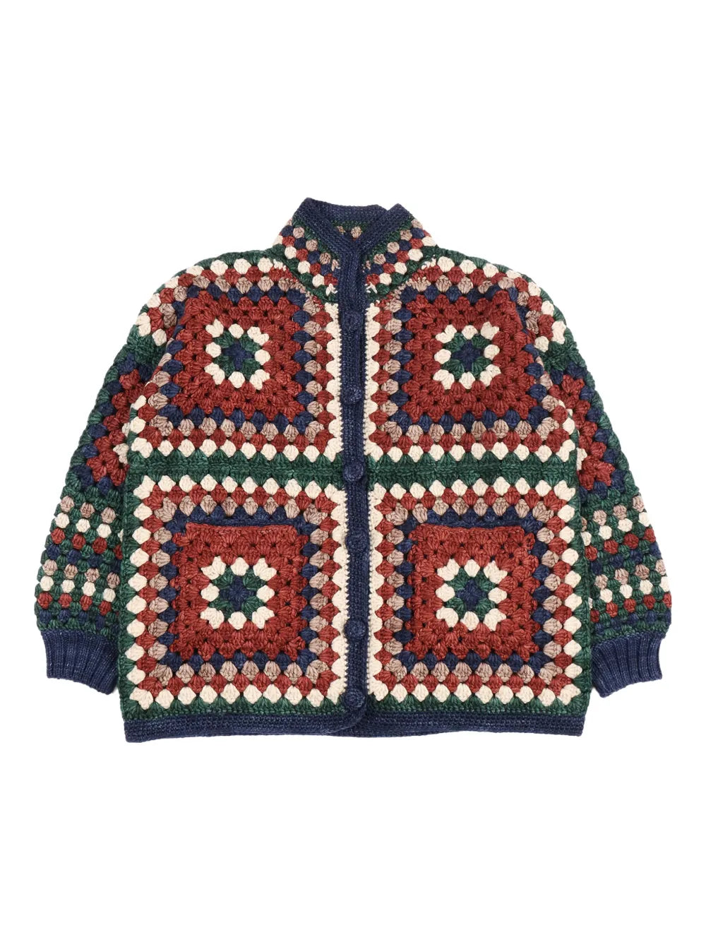 crochet-square jacket