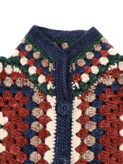 crochet-square jacket
