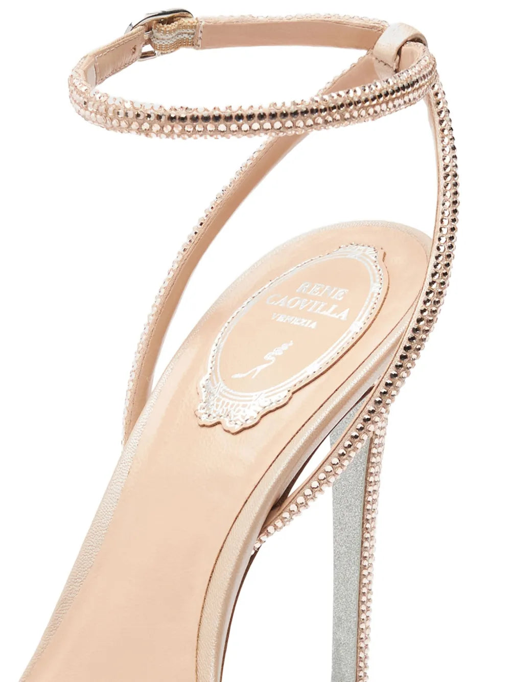 105mm Ellabrita crystal-embellished stiletto-heel sandals
