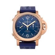 Panerai Luminor Yacht Challenge Flyback Chronograph Twin-Barrel 18kt Rose Gold Limited PAM01020