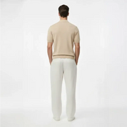 Legacy Classic Zip Polo - Oat