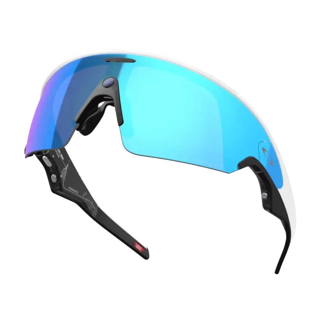 Oakley Meta Vanguard Prizm Sapphire Lenses White Frame