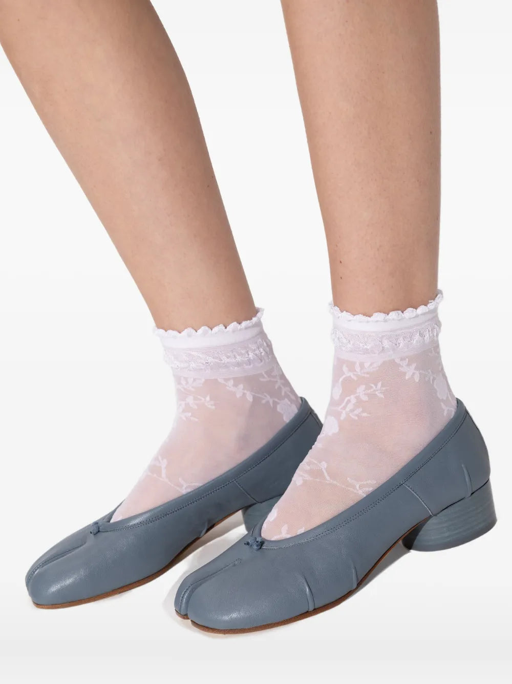 35mm Tabi heeled pumps