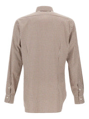 checked long-sleeves shirt