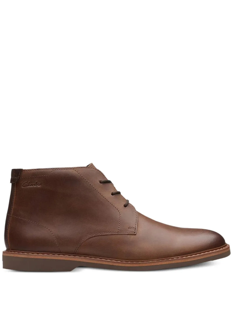 Desert leather boots