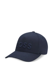 logo-embroidered cap