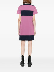 logo-patch dress