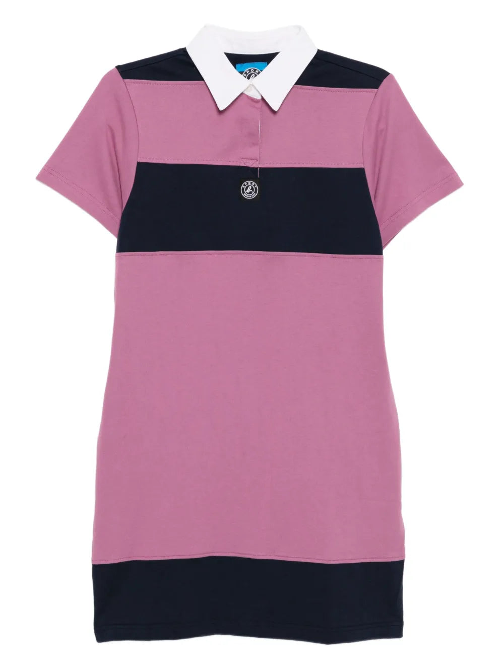 logo-patch dress