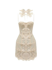Rebellion Filigree mini dress