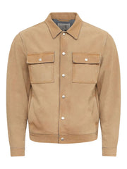 patch-pocket shirt jacket